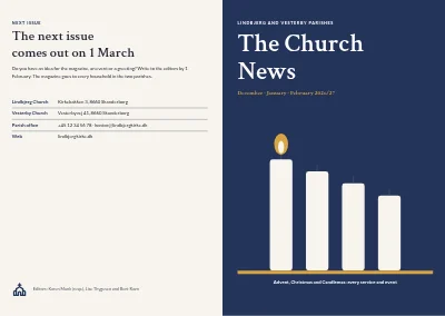 Cover of Parish magazine – 32 pages