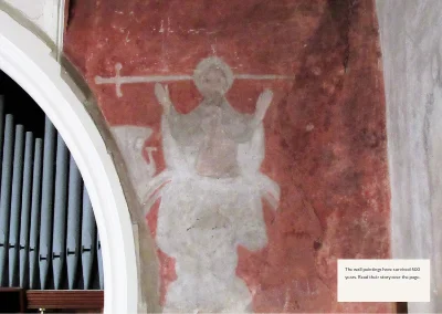 Pages 16–17 of Parish magazine – 32 pages