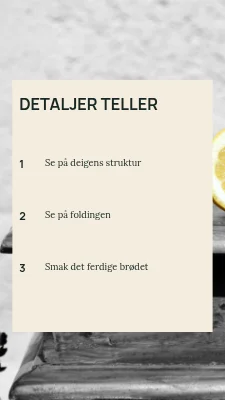 Side 2 av Håndverk i hver skive · Fotosjekkliste