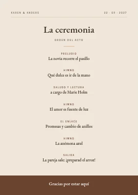 Página 2 de Cuadernillo de canciones de boda — rosa blanca clásica