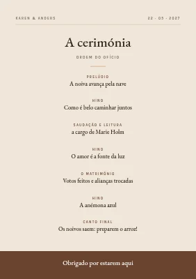 Página 2 de Livro de canções de casamento — rosa branca clássica