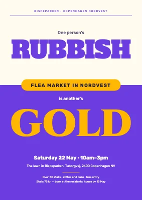 Flea market — rubbish and gold in Nordvest
