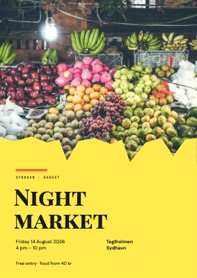 Night market in Sydhavn