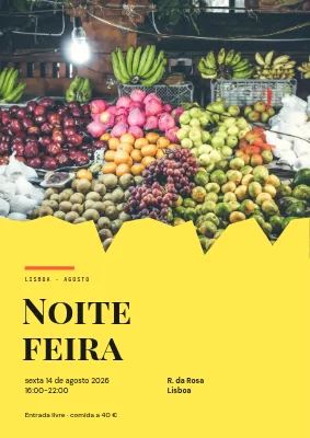 Mercado noturno em Sydhavn