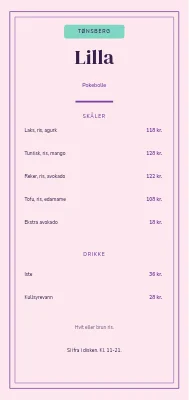 Poke bar Lilla — Randers