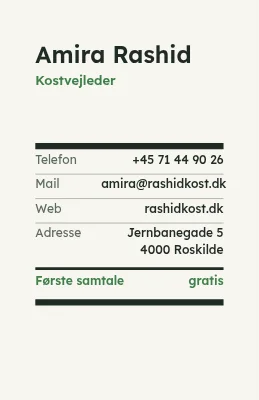 Side 2 af Indhold pr. forløb