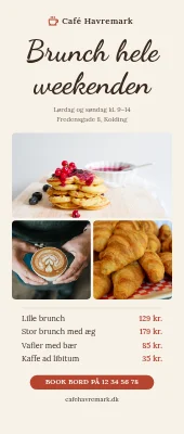Roll-up til café — brunch hele weekenden