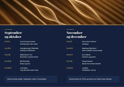 Side 2 af Jazzklubbens program