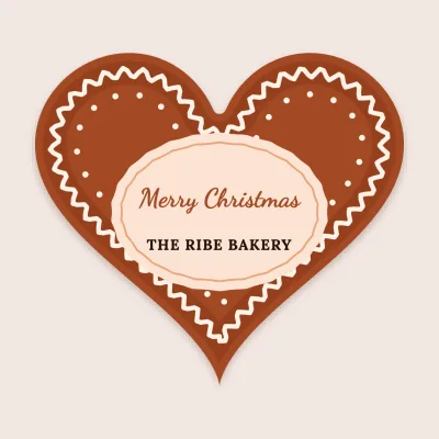 The gingerbread heart