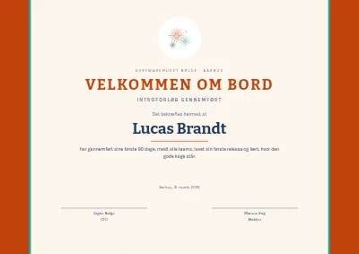 Bevis — introforløb gennemført