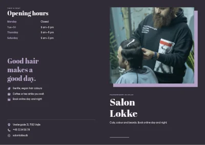 Hair salon