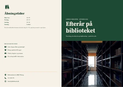 Bibliotekets efterår