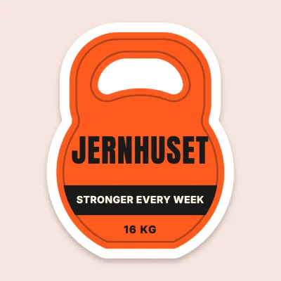 The kettlebell sticker