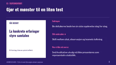 Side 4 av Fra intervju til innsikt