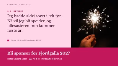 Side 5 av Veldedighetsgalla — presentasjon for sponsorer