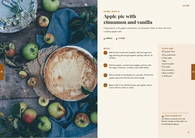 Pages 66–67 of Cookbook for a farm shop – 96 pages