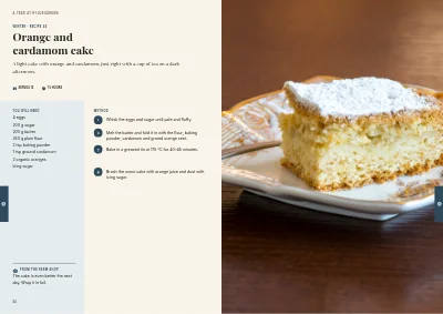 Pages 84–85 of Cookbook for a farm shop – 96 pages