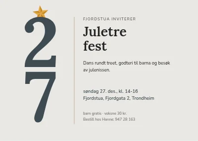 Juletrefest — stor dato