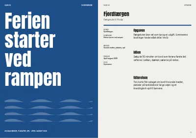 Side 10–11 af Casebog for reklamebureau – 32 sider