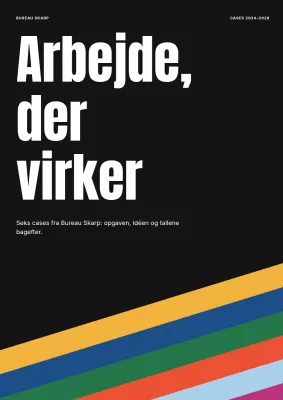 Casebog for reklamebureau – 32 sider