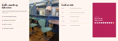 Side 6–7 af Prisliste og behandlinger for frisørsalon – 8 sider