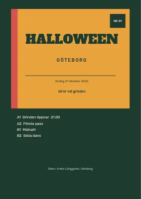 Halloweenfest i Nordvest
