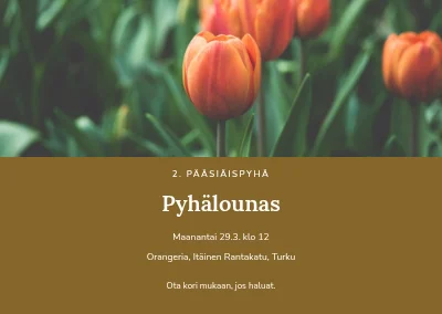 Easter lunch in Svaneke