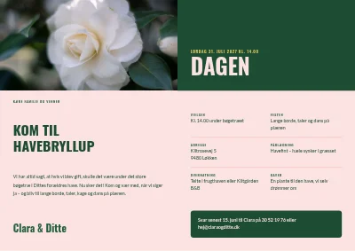 Side 2 af Havebryllup med store navne