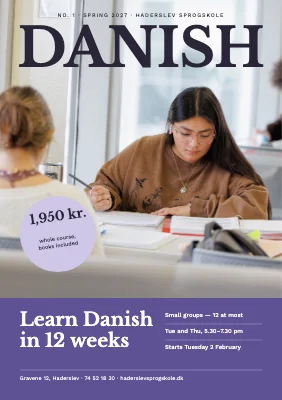 Danish course — magazine cover