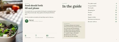 Pages 2–3 of Nutrition guide from a dietitian – 24 pages