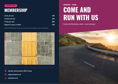 Running club: come and run with us