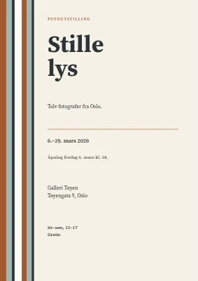 Fotoutstilling Quiet light — Horsens