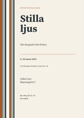 Fotoutställning Quiet light — Horsens