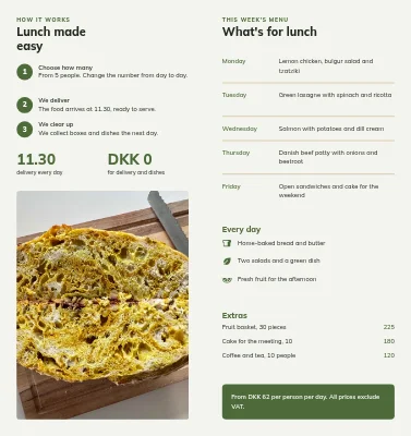 Page 2 of Office lunch scheme