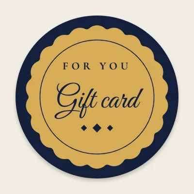 The gift card seal