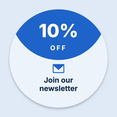 Newsletter, 10% off