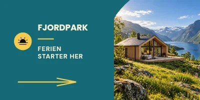 FJORDPARK — ferieparkskilt