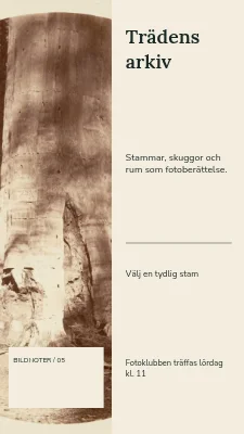 Trädens arkiv · Två kolumner