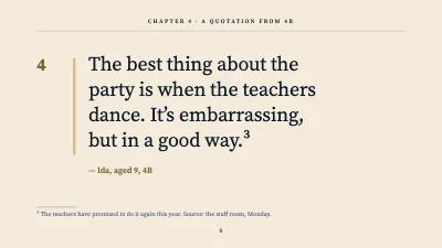 Page 6 of Annual school party — a dissertation