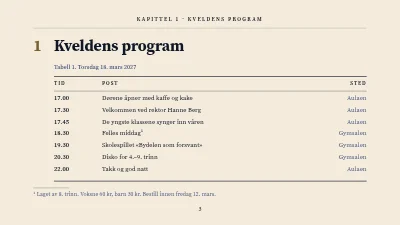 Side 3 av Årlig skolefest — en avhandling