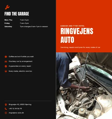 Garage and tyre hotel