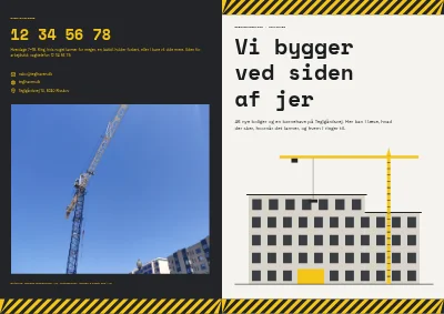Omslag af Naboinformation om byggeprojekt – 8 sider