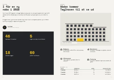 Side 2–3 af Naboinformation om byggeprojekt – 8 sider