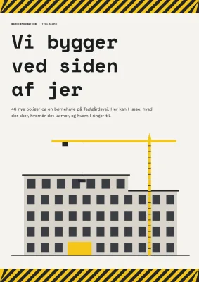 Naboinformation om byggeprojekt – 8 sider