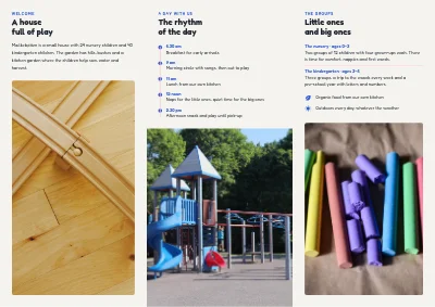 Sida 2 av Nursery and kindergarten