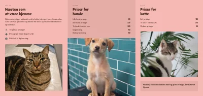 Side 2 af Dyrepension for hunde og katte