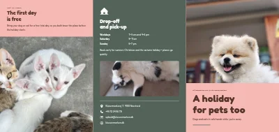 Boarding for dogs and cats