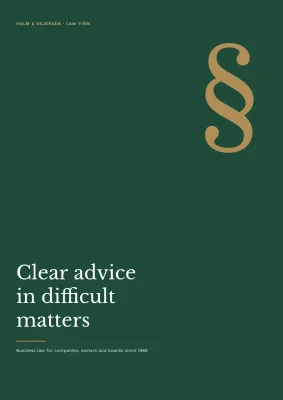 Company profile for a law firm – 12 pages