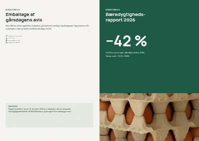 Omslag af Bæredygtighedsrapport for produktionsvirksomhed – 48 sider
