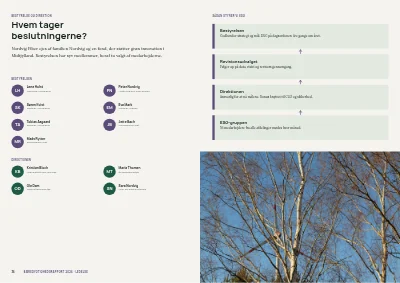 Side 36–37 af Bæredygtighedsrapport for produktionsvirksomhed – 48 sider